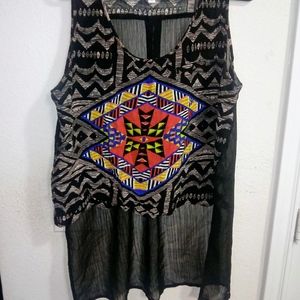 Xhilaration high low top